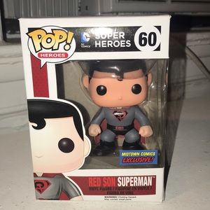 Funko Pop! Red Son Superman Midtown Comics #60